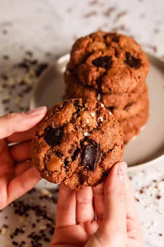 Cookie de amêndoas da Cacau Vanilla, foto do catálogo Food Service 2026